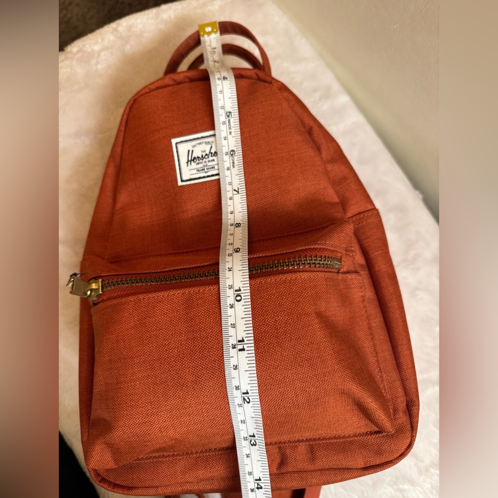 Herschel Nova Mini Backpack – Rust/Orange – Pre-Owned (Great Condition) - Picture 14 of 16